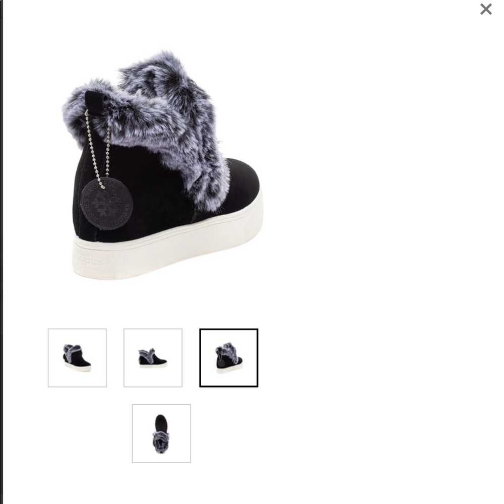 J/Slides Sean Boot Black Weatherproof Suede - image 4